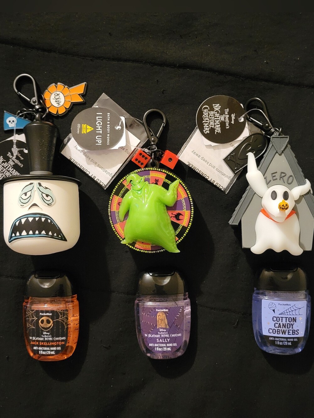 Bath&Body Works Nightmare Before Christmas The Mayor, Oogie Boogie, Zero Holders
